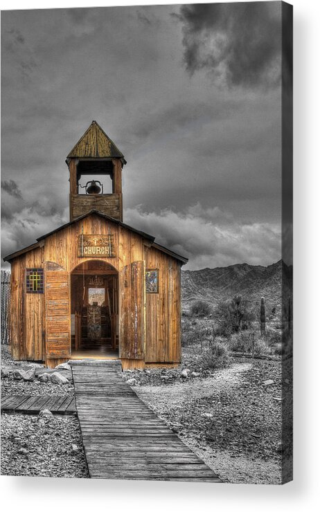 Ghost Town Acrylic Print featuring the photograph Salvation by David Wagner