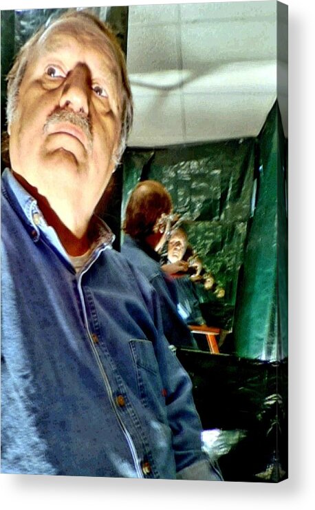  Acrylic Print featuring the photograph Selfie Echo by Uther Pendraggin
