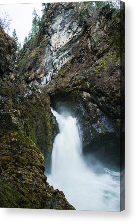 Washington Acrylic Print featuring the photograph Sheep Creek Falls by Troy Stapek
