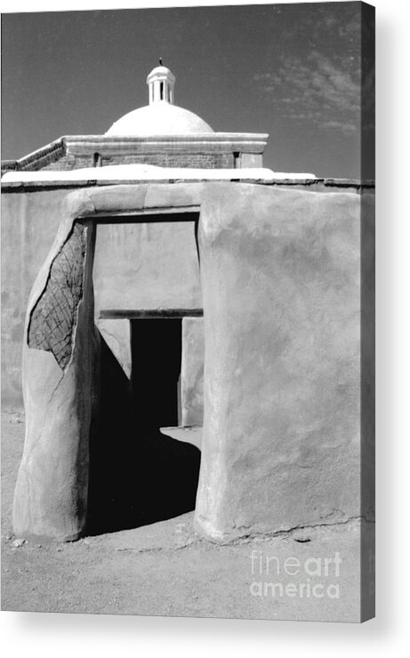 Shadows Acrylic Print featuring the photograph Sol y Sombra by Kathy McClure