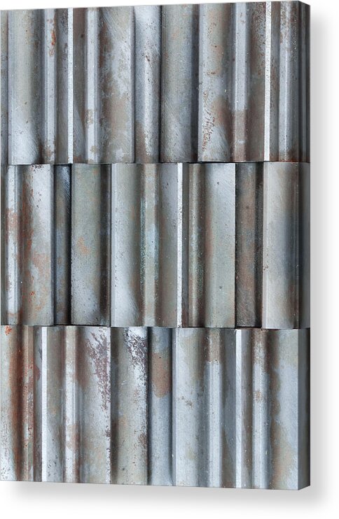 Steel Acrylic Print featuring the photograph Steel by Jim Hughes