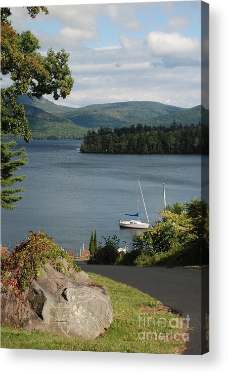 Lake Acrylic Print featuring the photograph Summers Over by William Thomas