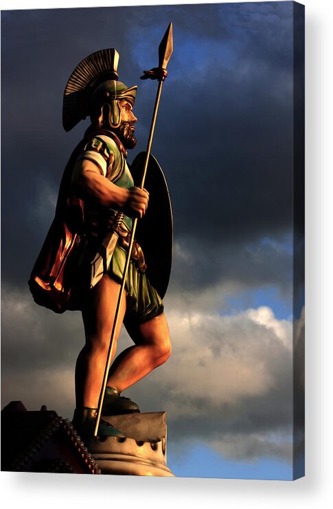 Gladiator Acrylic Print featuring the photograph The Gladiator by Barbara White