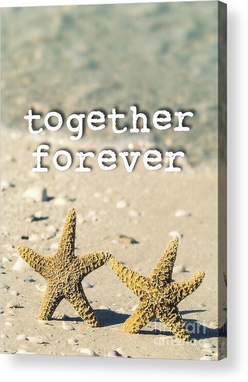 Brother Acrylic Print featuring the photograph Together Forever by Edward Fielding