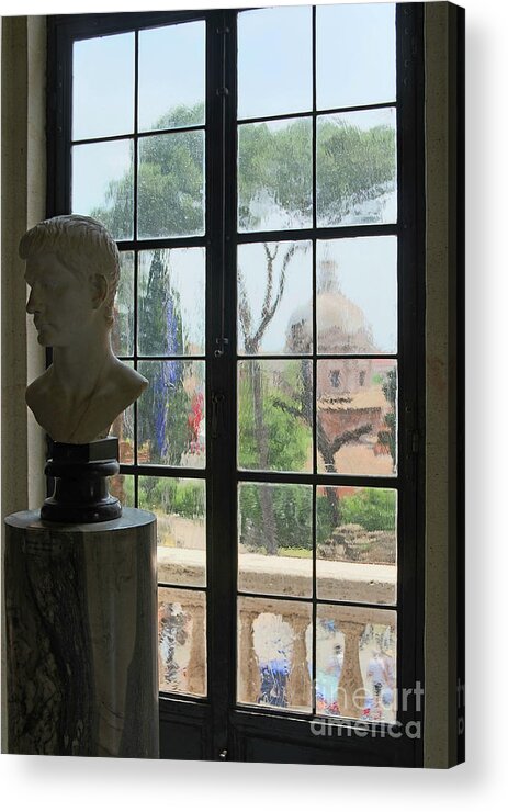 Rome Acrylic Print featuring the photograph View from Palazzo Nuovo of Roman Ruins 2286 by Jack Schultz