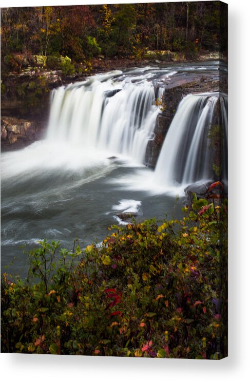 Little River Canyon Acrylic Print featuring the photograph Waterfall Landscapes by Parker Cunningham