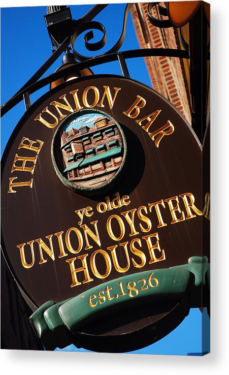 Boston Acrylic Print featuring the photograph Ye Olde Oyster House by James Kirkikis