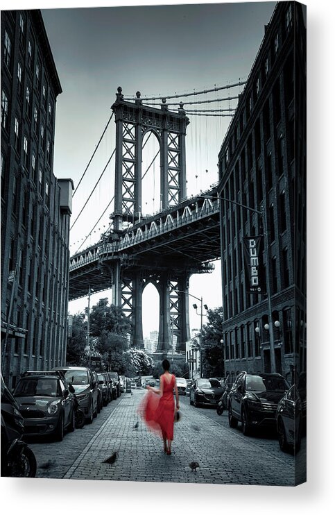 Dumbo Acrylic Print featuring the photograph Dumbo - Nyc #1 by Catherine W.