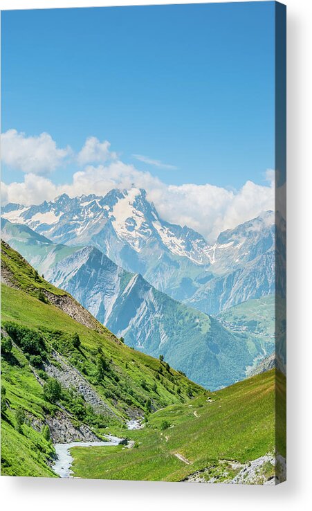 Scenics Acrylic Print featuring the photograph Mountain Valley #1 by Mmac72
