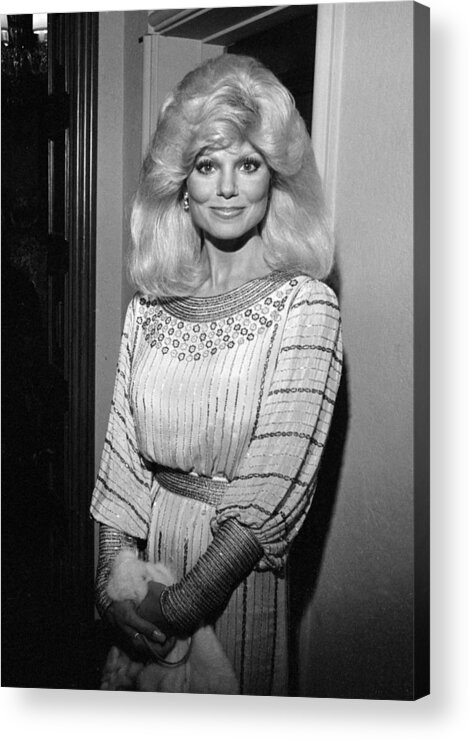 1980-1989 Acrylic Print featuring the photograph Loni Anderson by Mediapunch