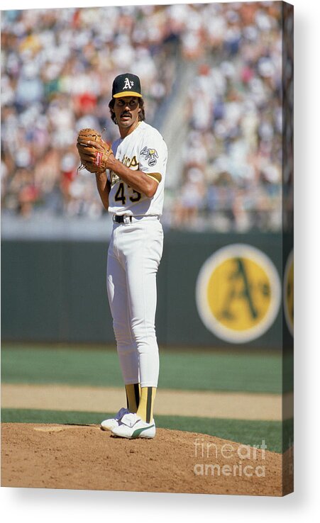 1980-1989 Acrylic Print featuring the photograph Dennis Eckersley #2 by Otto Greule Jr