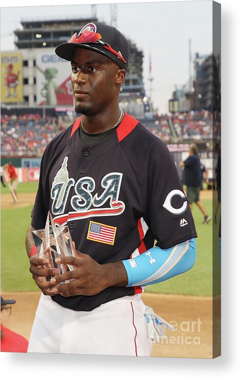 Three Quarter Length Acrylic Print featuring the photograph Siriusxm All-star Futures Game by Rob Carr