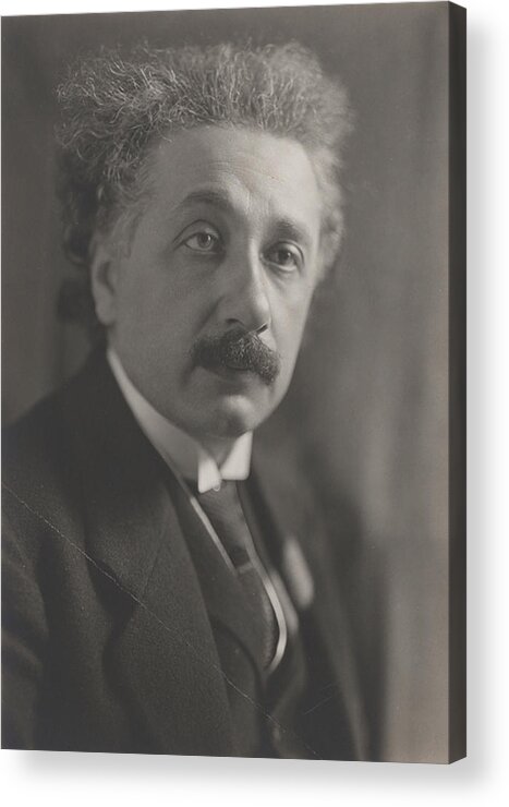 1921 Acrylic Print featuring the photograph Albert Einstein, German-american by Science Source