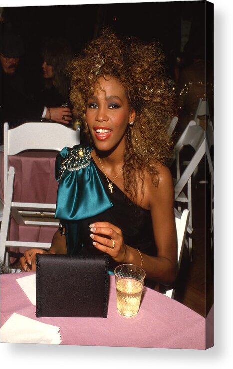 1980-1989 Acrylic Print featuring the photograph Whitney Houston #41 by Mediapunch