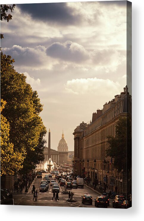 Outdoors Acrylic Print featuring the photograph Paris, France #6 by Buena Vista Images