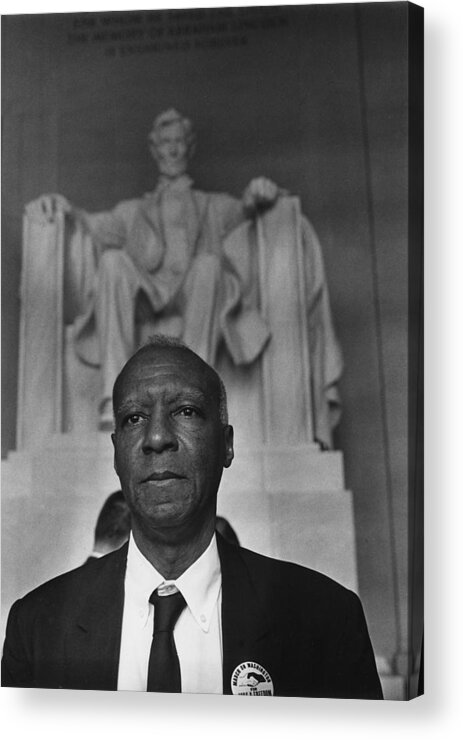 1963 Acrylic Print featuring the photograph A. Philip Randolph, March by Science Source