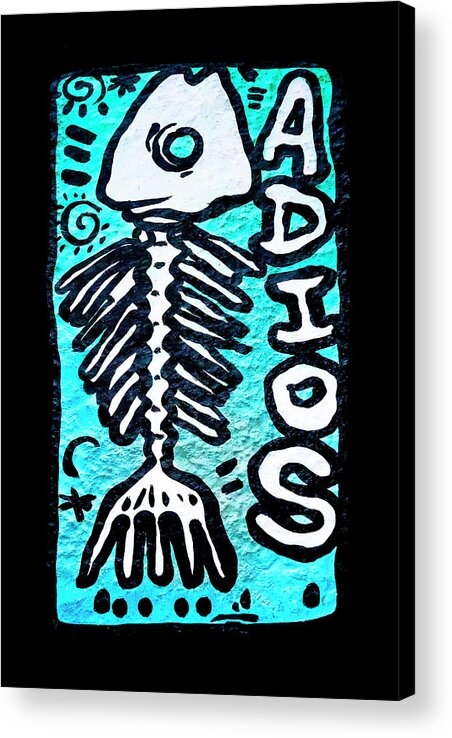 Adios Acrylic Print featuring the digital art Adios by Micah Offman