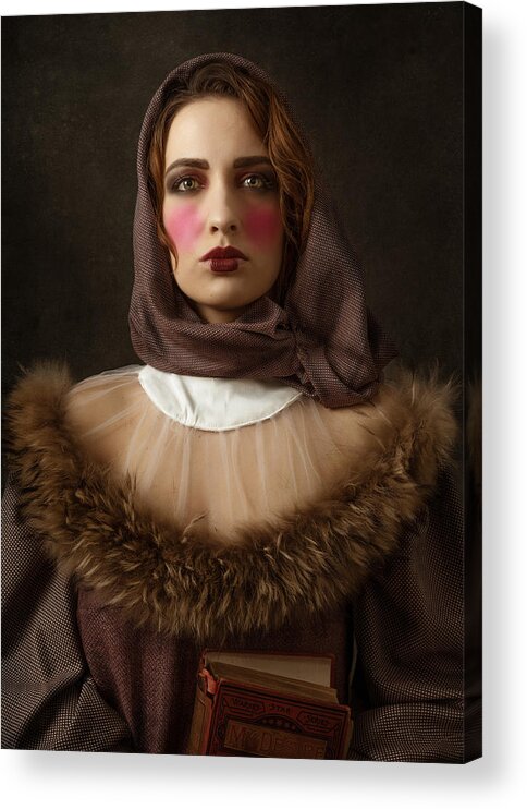 Female Acrylic Print featuring the photograph Baba Jaga by Renzo Carraro