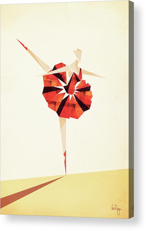 Dance Acrylic Print featuring the digital art Ballance by Vess DSign