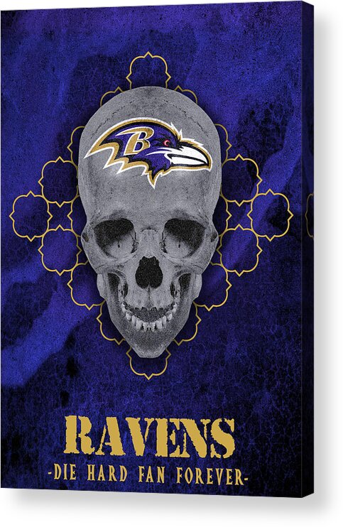 Baltimore Ravens Logo Art by William Ng