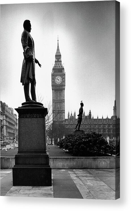 Clock Acrylic Print featuring the photograph Big Ben by Alfred Eisenstaedt