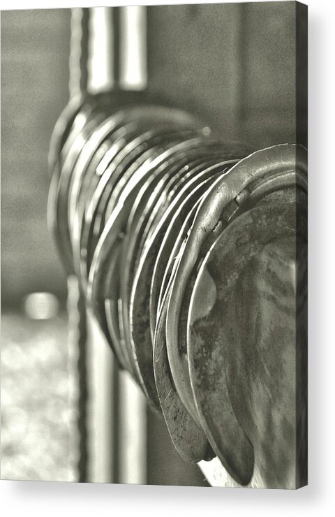 Balancing Acrylic Print featuring the photograph Blacksmith Collection by JAMART Photography