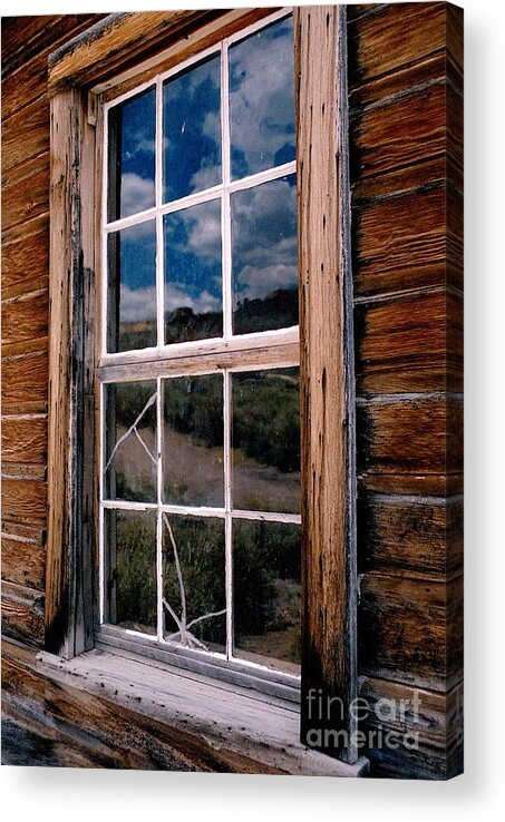 Bodie Acrylic Print featuring the photograph Bodie Windows by Terri Brewster