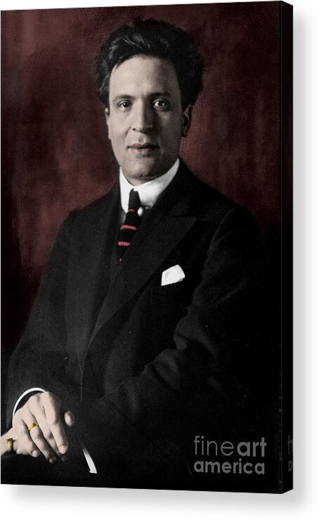 Bruno Walter Acrylic Print featuring the photograph Bruno Walter by American School
