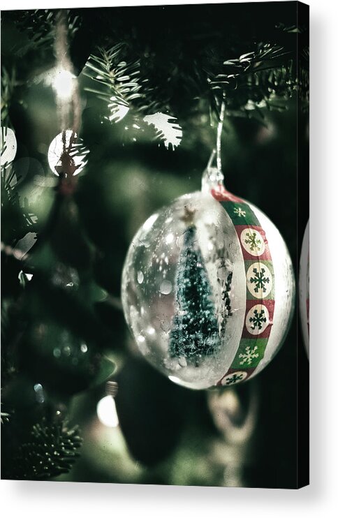 Ornament Acrylic Print featuring the photograph Christmas Captured by Scott Wyatt