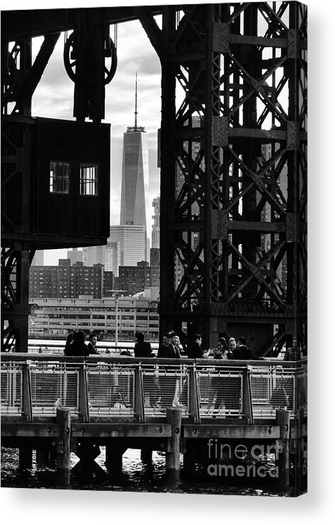 Freedom Tower Acrylic Print featuring the photograph Freedom Tower by Steve Ember