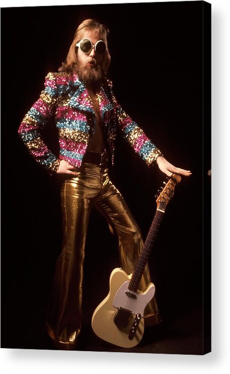 Music Acrylic Print featuring the photograph Glam Rocker by Tony Russell