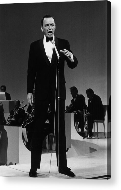 Singer Acrylic Print featuring the photograph Its Franks World by Hulton Archive