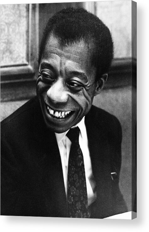 Africa Acrylic Print featuring the photograph James Baldwin, American Author by James Foote