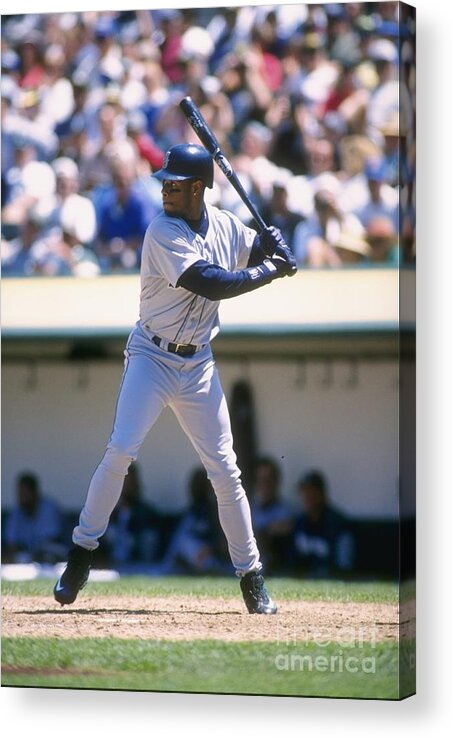 People Acrylic Print featuring the photograph Ken Griffey Jr. Mariners by Otto Greule Jr
