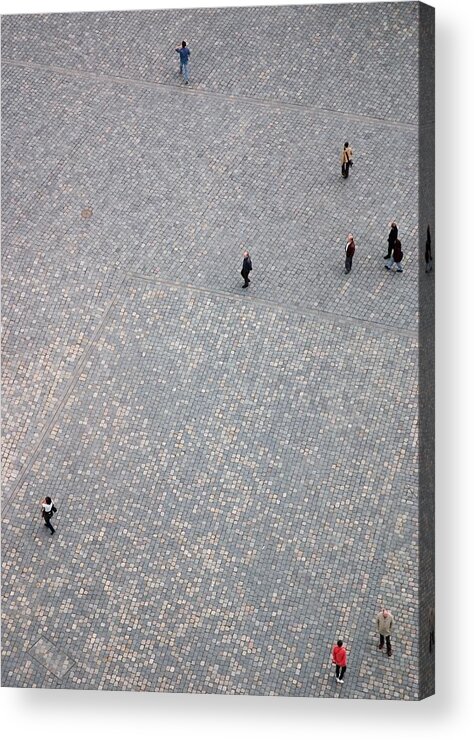 Pedestrian Acrylic Print featuring the photograph Marketplace by Fpm