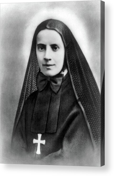 1939 Acrylic Print featuring the photograph Mother Cabrini, Italian- American by Science Source