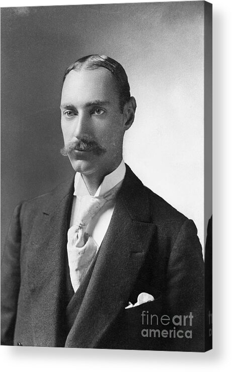 Drowning Acrylic Print featuring the photograph Portrait Of Financier John Jacob Astor by Bettmann