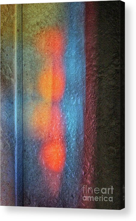 Reflection Acrylic Print featuring the photograph Serendipitous Abstract by Karen Adams