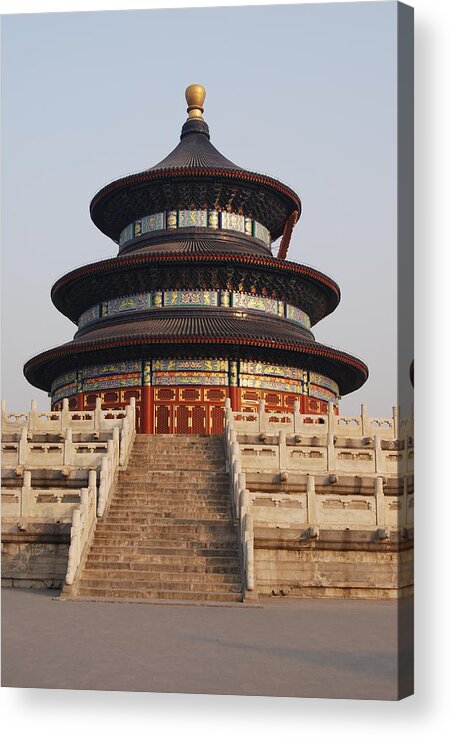 Chinese Culture Acrylic Print featuring the photograph Temple Of Heaven by Jjacob