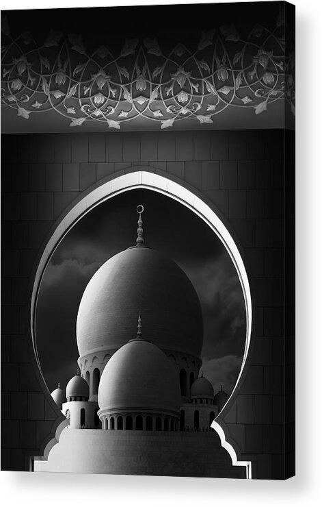 Dome Acrylic Print featuring the photograph The Domes by Muhammad Almasri