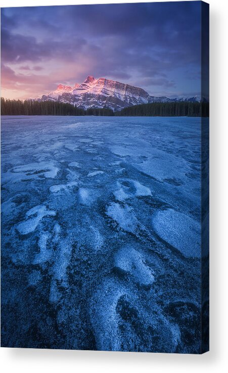 Canada Acrylic Print featuring the photograph Two Jack Lake by Carlos F. Turienzo