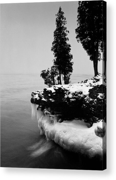 Lake Michigan Acrylic Print featuring the photograph Usa, Wisconsin, Lake Michigan, Shore by Alex L. Fradkin