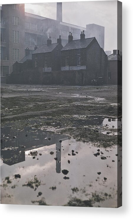 Belfast Acrylic Print featuring the photograph Waste Ground In Belfast by Bert Hardy