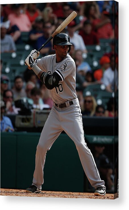 American League Baseball Acrylic Print featuring the photograph Alexei Ramirez #1 by Scott Halleran