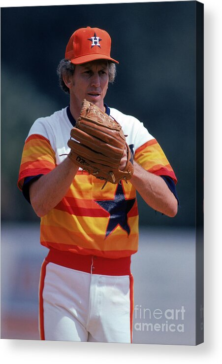 1980-1989 Acrylic Print featuring the photograph Don Sutton #1 by Rich Pilling