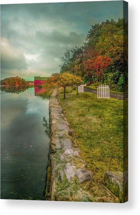 Autumn Acrylic Print featuring the photograph Kirby Lane #1 by Cordia Murphy