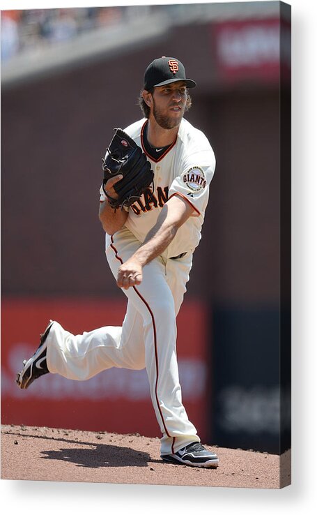 San Francisco Acrylic Print featuring the photograph Madison Bumgarner by Thearon W. Henderson