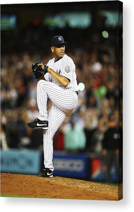 Ninth Inning Acrylic Print featuring the photograph Mariano Rivera by Al Bello