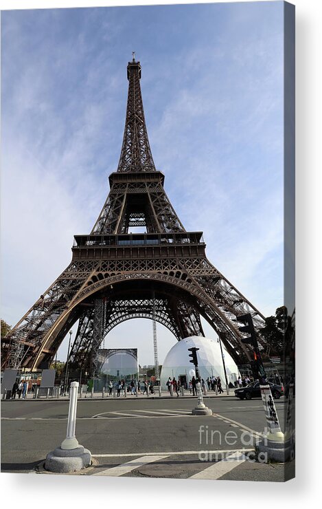 Eiffel Tower Acrylic Print featuring the photograph Eiffel Tower, Paris, France #10 by Steven Spak