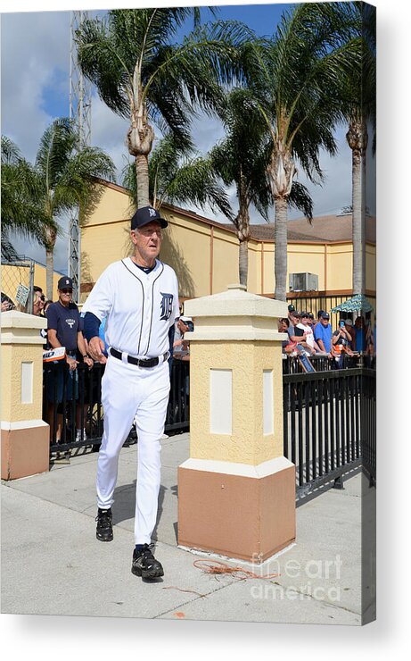 People Acrylic Print featuring the photograph Al Kaline by Mark Cunningham